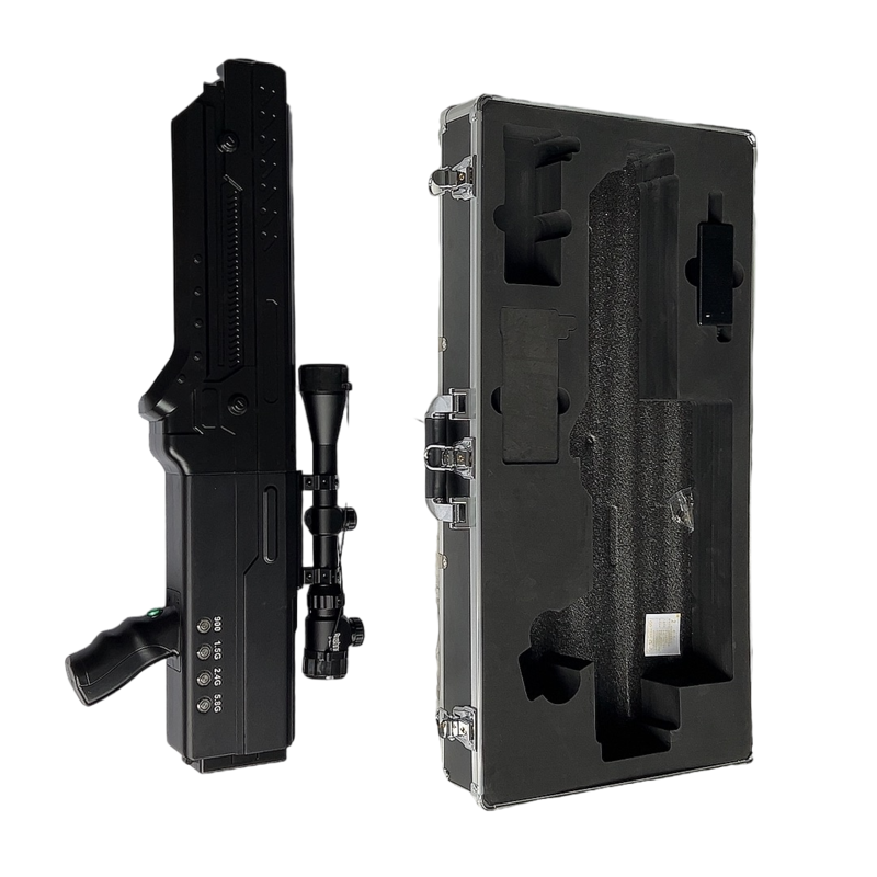  诏安手持便携式枪型低空防御反制四通道A型